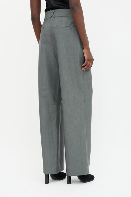Róhe Wool Pleated Trouser