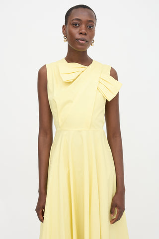 Roksanda Crepe Brigitte Bow Dress