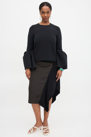 Roksanda Ilincic Bell Sleeve Blouse