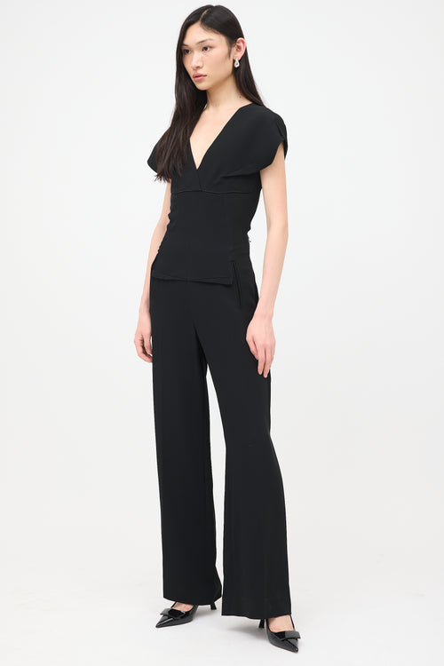 Roland Mouret Cut Out Jumpsuit