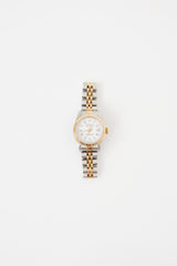 Rolex Stainless Steel 18K Yellow Gold Lady Datejust 26mm Wide Watch
