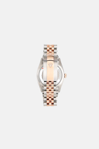 Rolex Steel Rose Gold Diamond MOP Datejust 36 Jubilee Watch