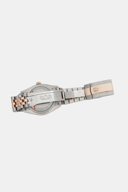 Rolex Steel Rose Gold Diamond MOP Datejust 36 Jubilee Watch