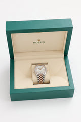 Rolex Steel Rose Gold Diamond MOP Datejust 36 Jubilee Watch