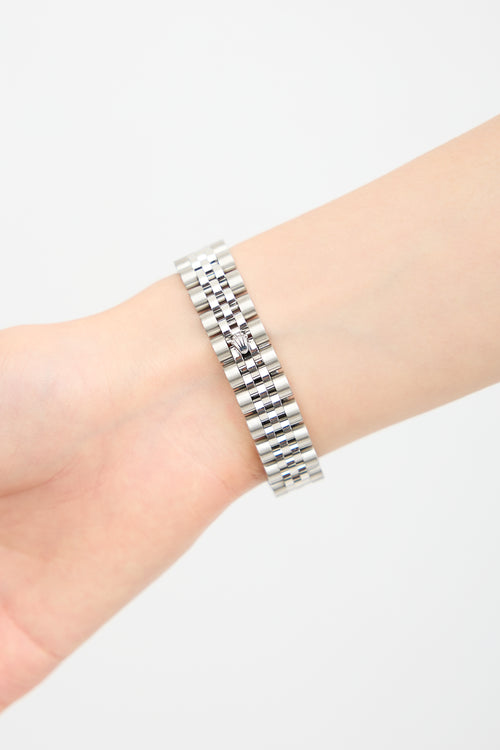 Rolex White Gold & Diamond Oyster Lady Datejust Automatic Watch