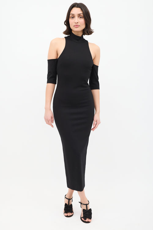 Ronny Kobo // Cold Shoulder Maxi Dress VSP Consignment Ronny Kobo // Cold Shoulder Maxi Dress VSP Consignment