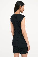 Ronny Kobo Braided Gathered Dress