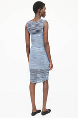 Ronny Kobo Striped Open Weave Dress