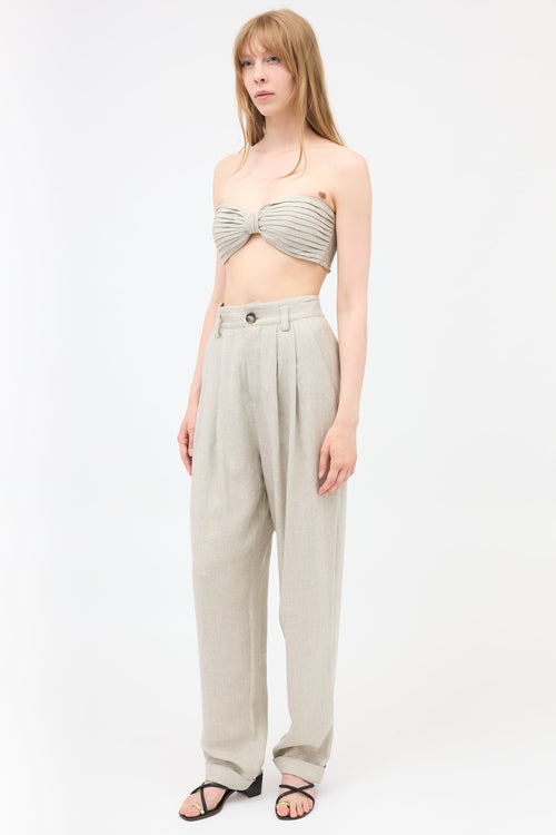 Ronny Kobo Pleated Trouser