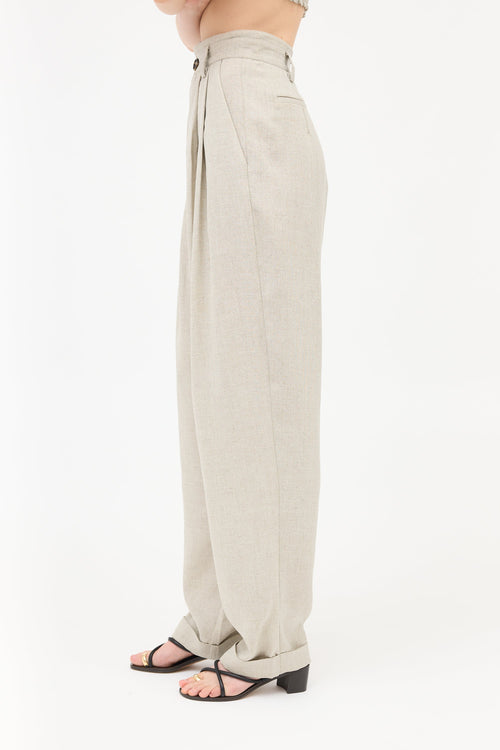 Ronny Kobo Pleated Trouser