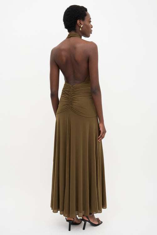 Ronny Kobo Labelle Plunge Gown