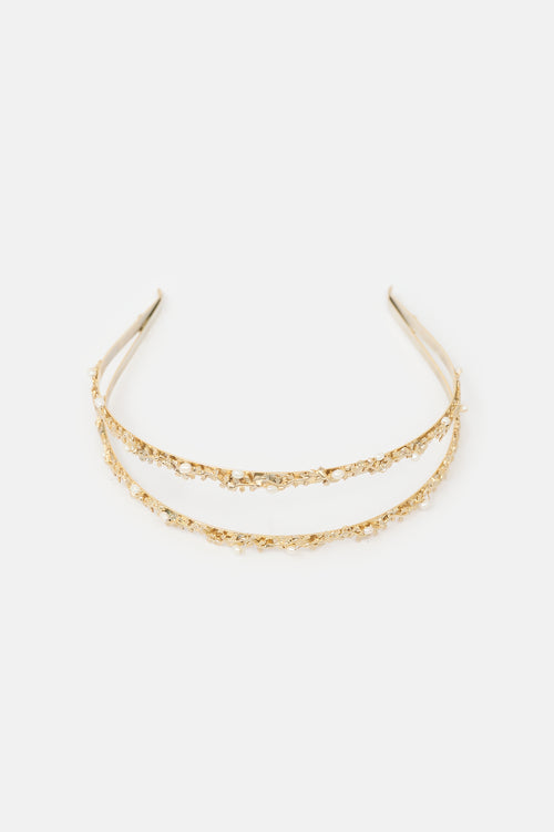 Rosantica Floral Embellished Headband