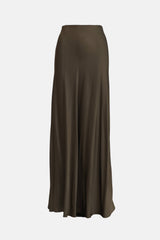 Rosetta Getty Satin Maxi Skirt