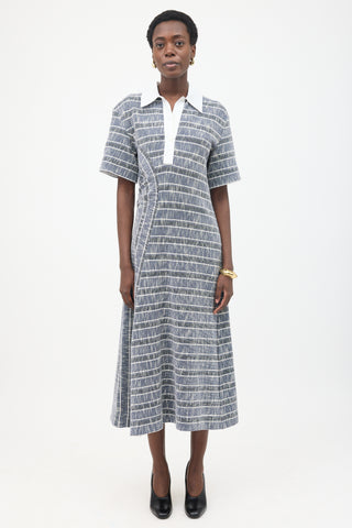 Rosie Assoulin Striped Polo Dress