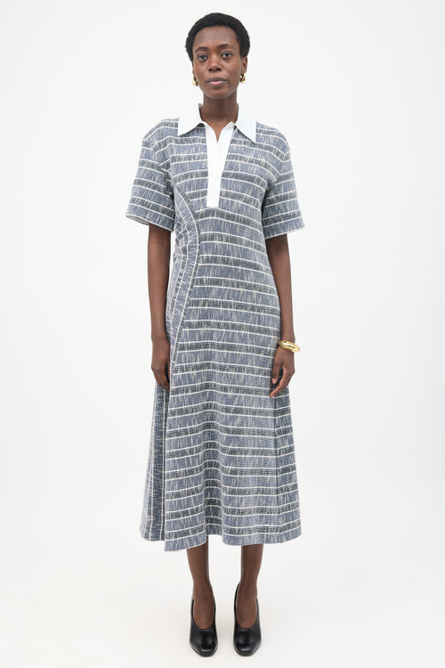 Rosie Assoulin Striped Polo Dress