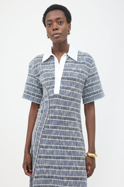 Rosie Assoulin Striped Polo Dress