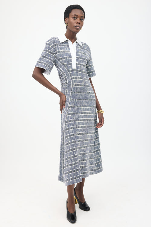 Rosie Assoulin Striped Polo Dress