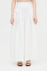 Rosie Assoulin Pleated Wide Leg Pant