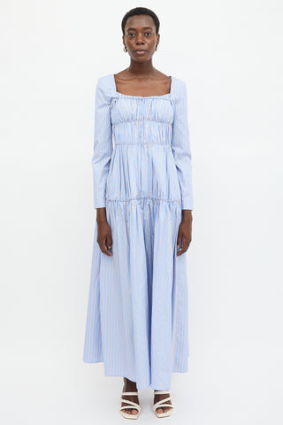 Rosie Assoulin Striped Cheshire Two Piece Dress