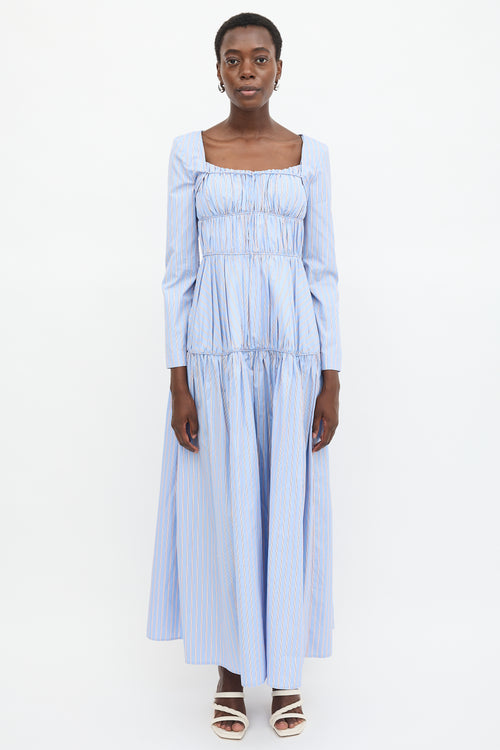 Rosie Assoulin Striped Cheshire Two Piece Dress