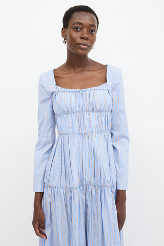 Rosie Assoulin Striped Cheshire Two Piece Dress
