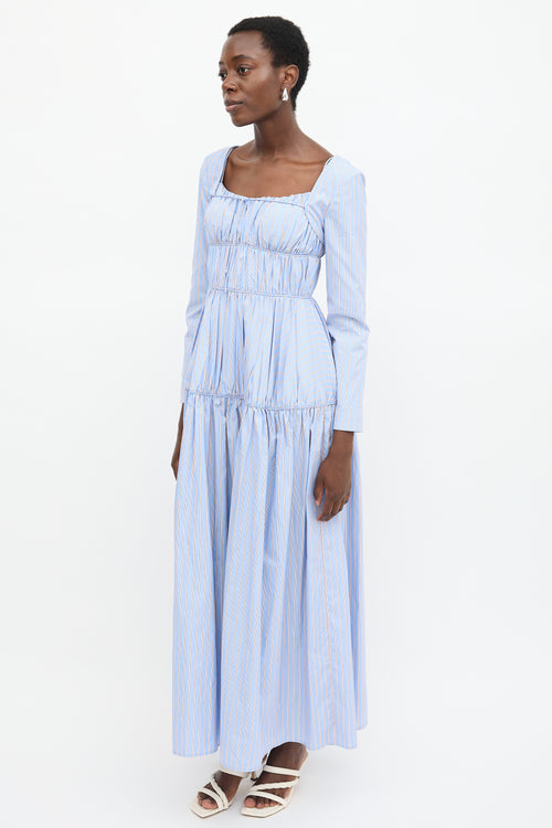 Rosie Assoulin Striped Cheshire Two Piece Dress