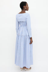 Rosie Assoulin Striped Cheshire Two Piece Dress