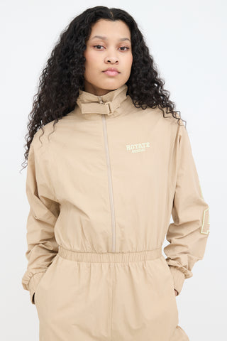 Rotate Cliera Embroidered Jumpsuit