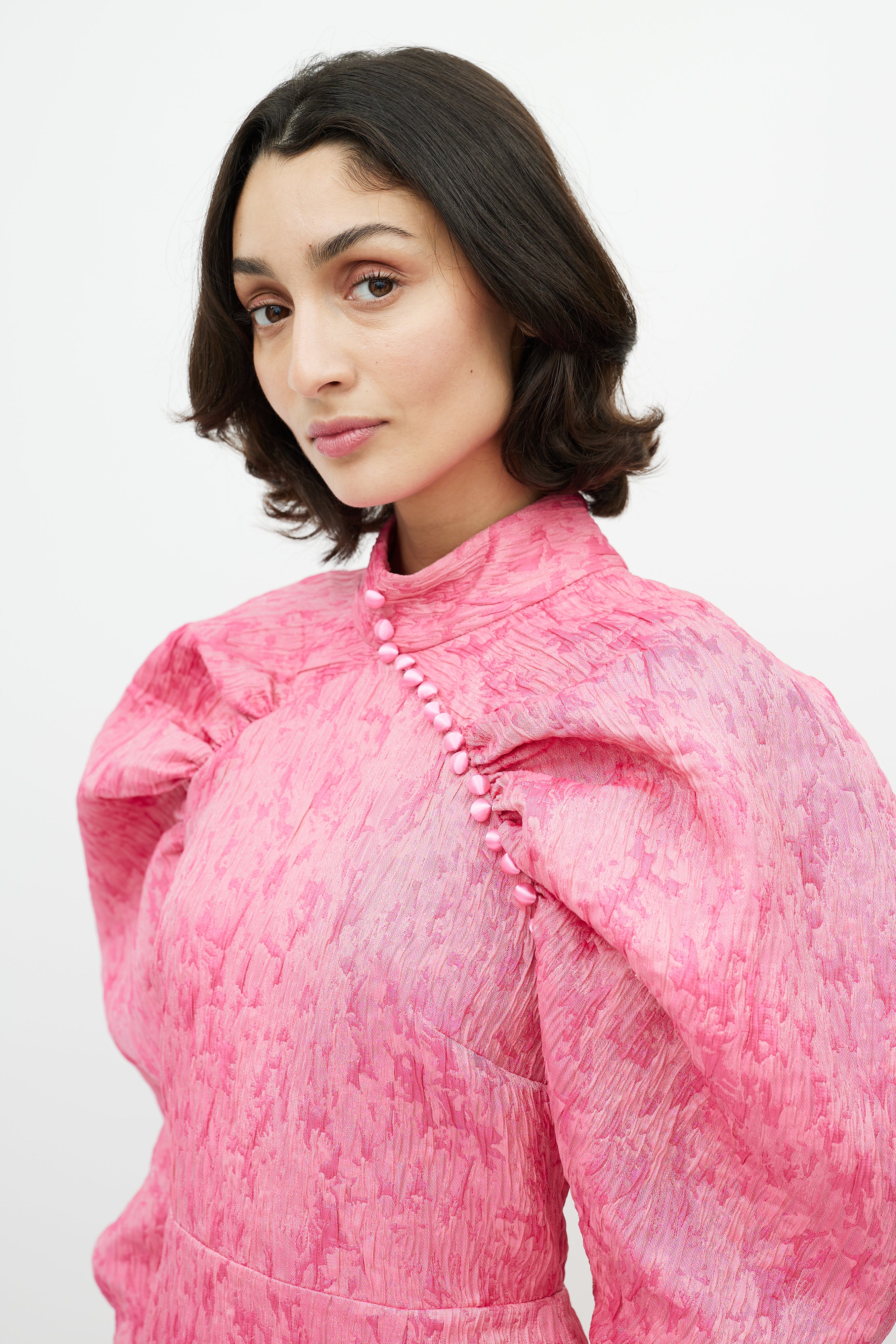 rotate birger christensen pink dress Rotate Birger Christensen Dress Pink Floral