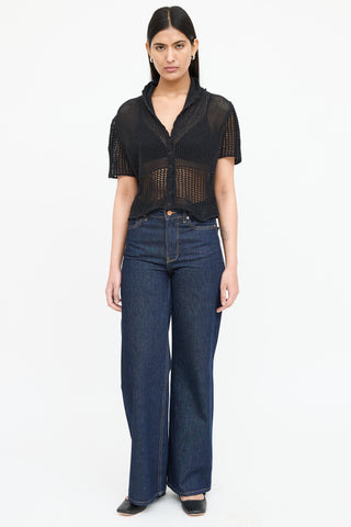 Rouje Cotton Crochet Top