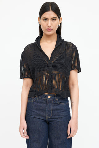 Rouje Cotton Crochet Top