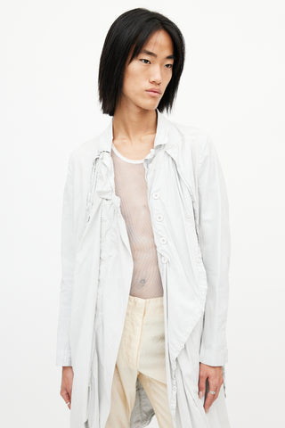 Rundholz Grey & White Print Jacket