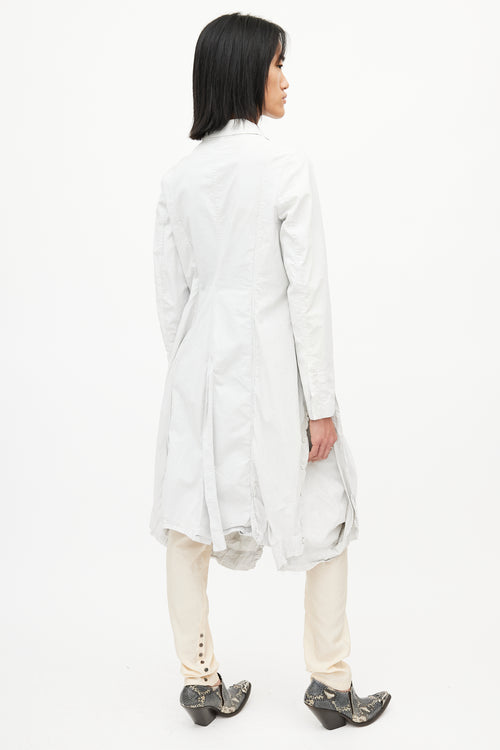 Rundholz Grey & White Print Jacket