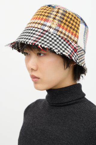 Ruslan Baginskiy Wool Patterned Bucket Hat