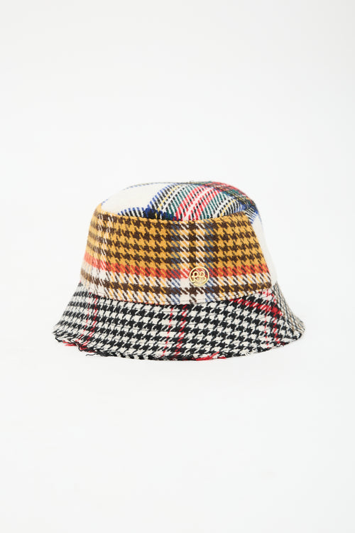 Ruslan Baginskiy Wool Patterned Bucket Hat