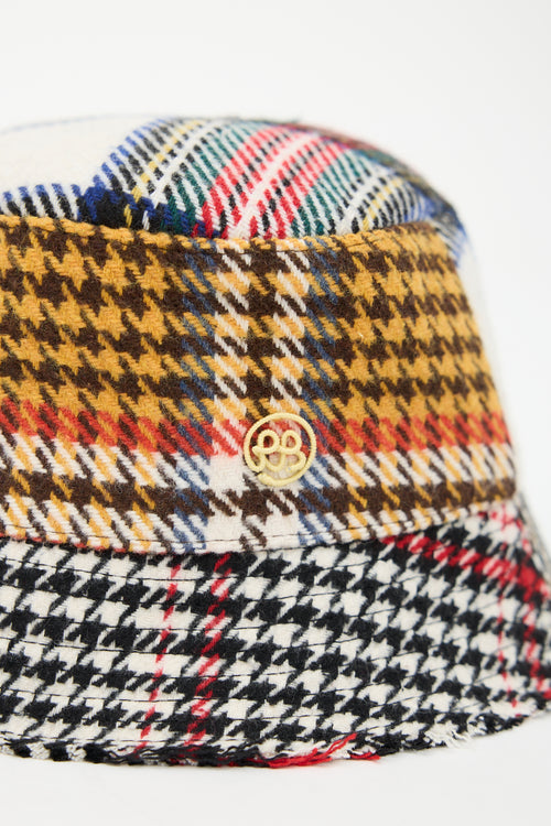 Ruslan Baginskiy Wool Patterned Bucket Hat