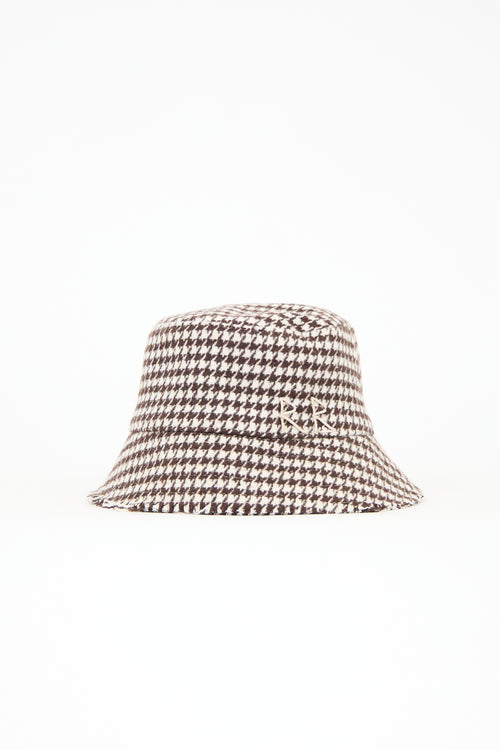 Ruslan Baginskiy Wool Patterned Bucket Hat