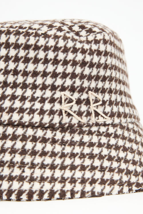 Ruslan Baginskiy Wool Patterned Bucket Hat