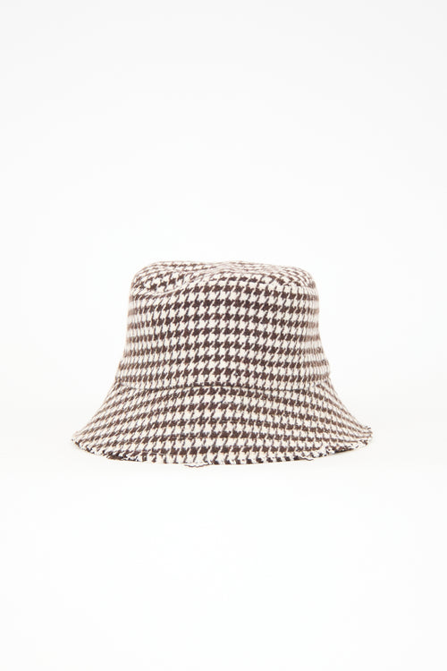 Ruslan Baginskiy Wool Patterned Bucket Hat