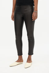 The Row Leather Leggings