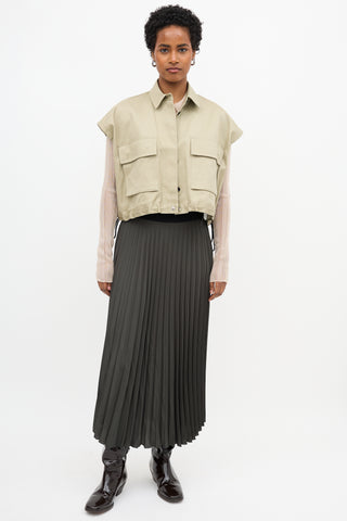 Sacai Cap Sleeve Vest