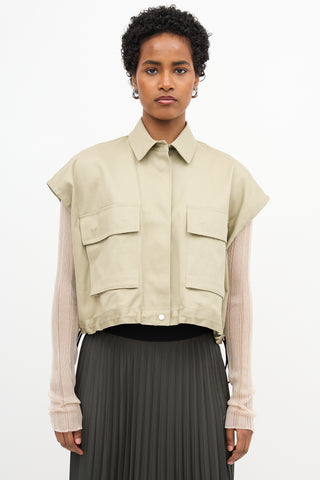 Sacai Cap Sleeve Vest