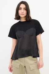Sacai Bustier T-Shirt