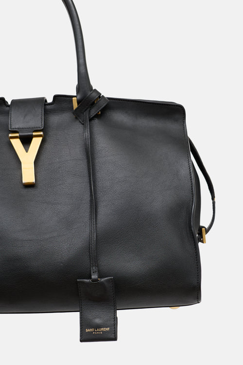 Saint Laurent Leather Classic Y Cabas Bag