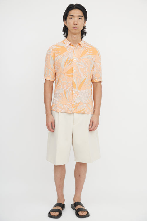 Saint Laurent Tropical Floral Shirt