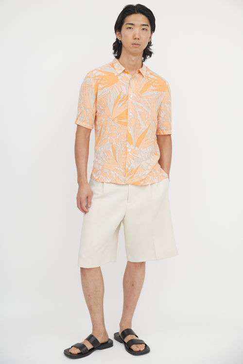 Saint Laurent Tropical Floral Shirt