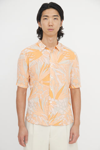 Saint Laurent Tropical Floral Shirt