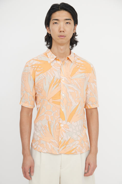 Saint Laurent Tropical Floral Shirt