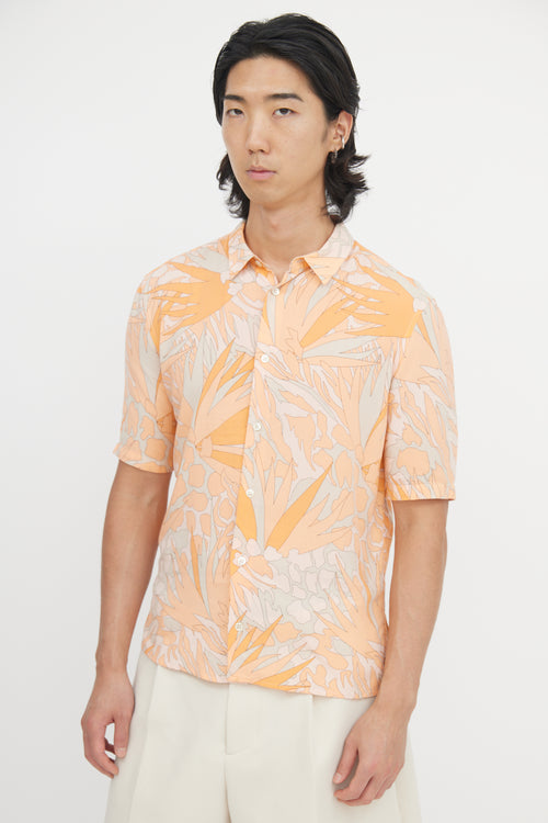 Saint Laurent Tropical Floral Shirt