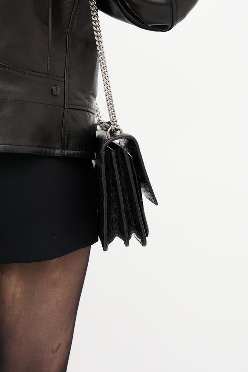 Saint Laurent Leather Medium Sunset Bag